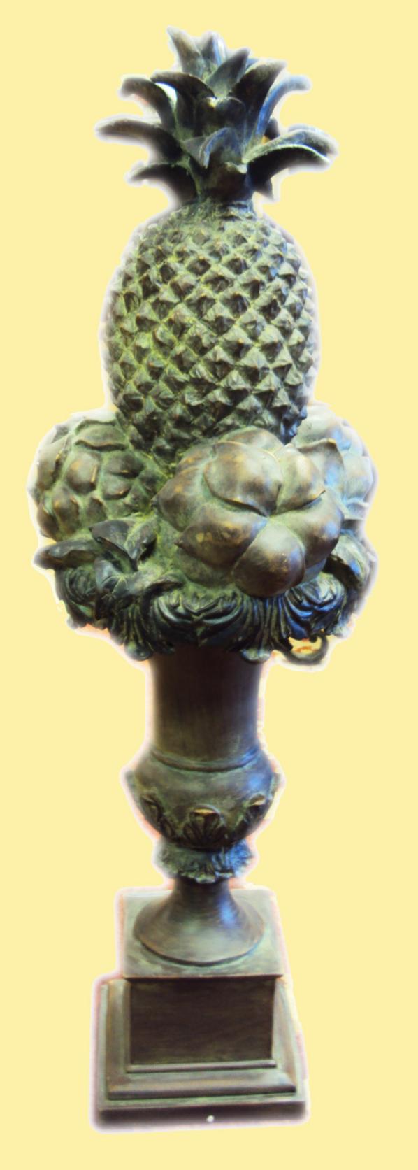 resin pineapple statue